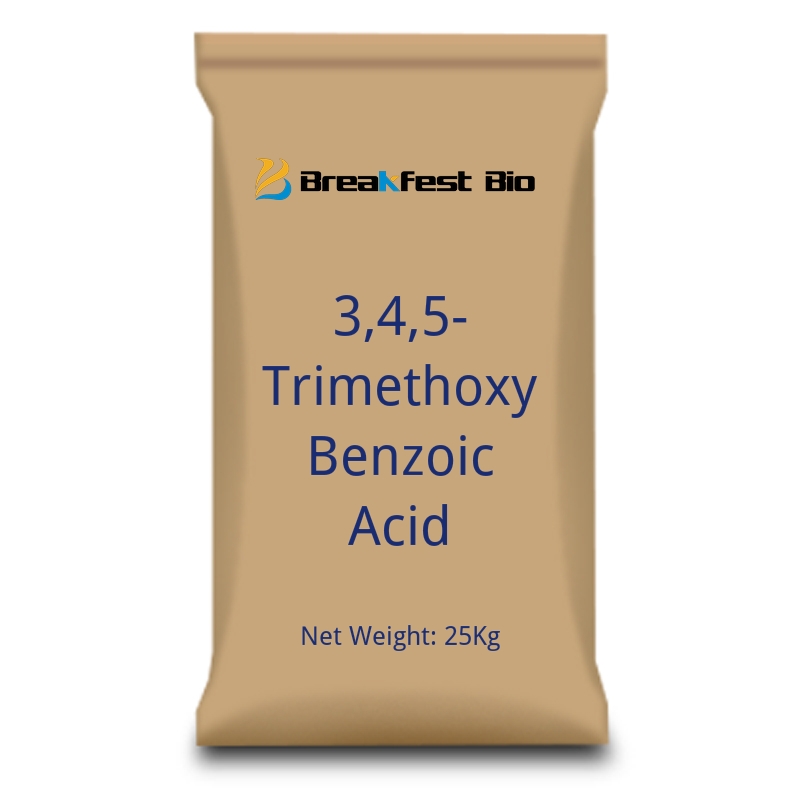 3,4,5-Триметоксибензойная кислота-cas-1823-44-9 3,4,5-Триметоксибензойная кислота-cas-1823-44-9